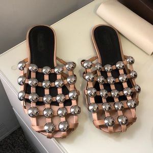 Alexander Wang Grommet Slipper Shoes